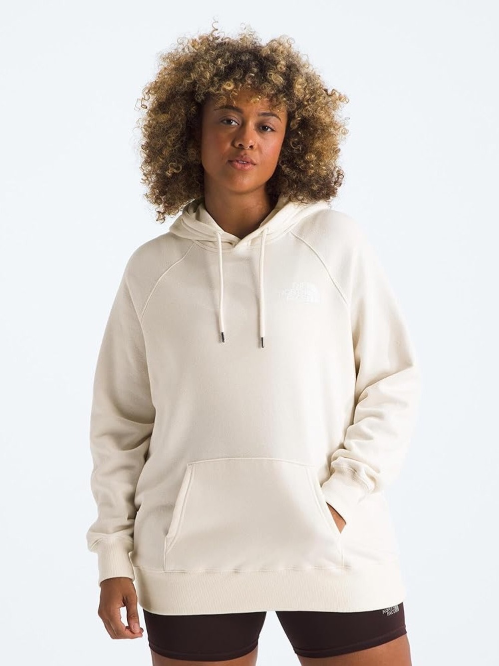The North Face Women's White Dune hoodie